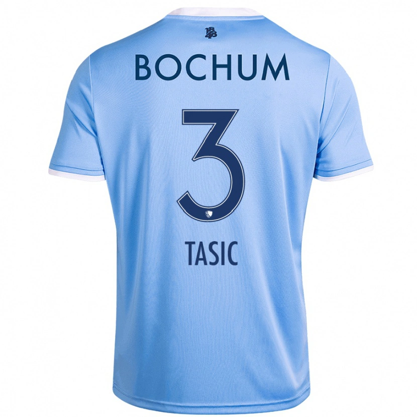 Danxen Niño Camiseta Stevan Tasic #3 Azul Cielo 2ª Equipación 2024/25 La Camisa México