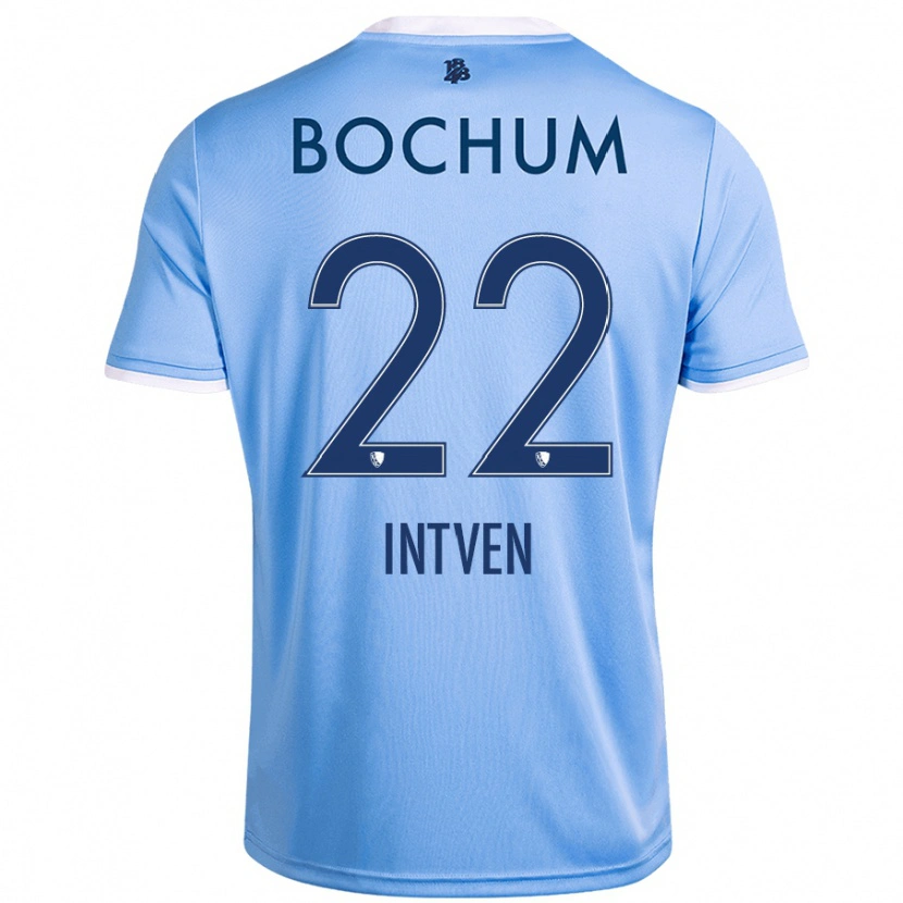 Danxen Niño Camiseta Noel Intven #22 Azul Cielo 2ª Equipación 2024/25 La Camisa México