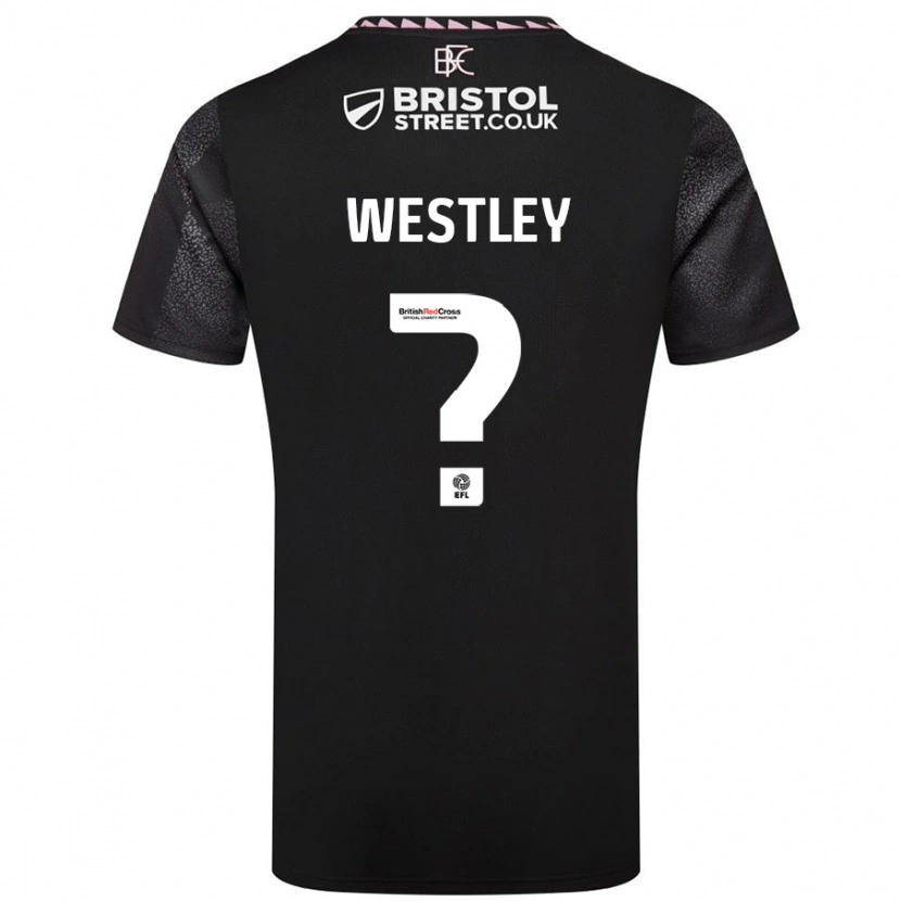 Danxen Niño Camiseta Joe Westley #0 Negro 2ª Equipación 2024/25 La Camisa México