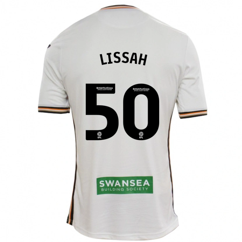 Danxen Hombre Camiseta Filip Lissah #50 Blanco 1ª Equipación 2024/25 La Camisa México