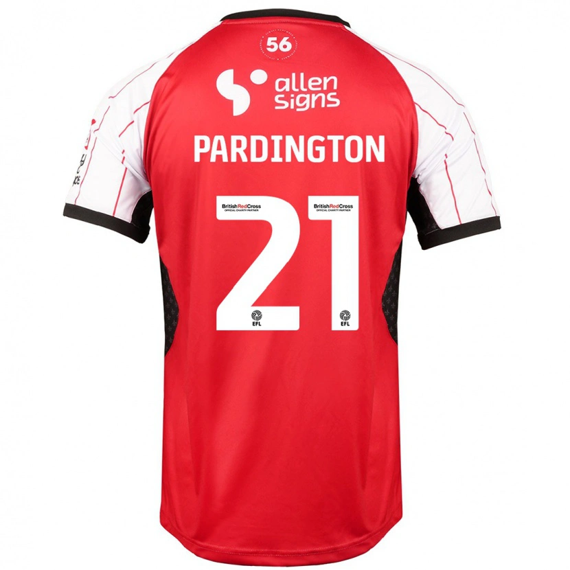 Danxen Hombre Camiseta Jamie Pardington #21 Blanco 1ª Equipación 2024/25 La Camisa México