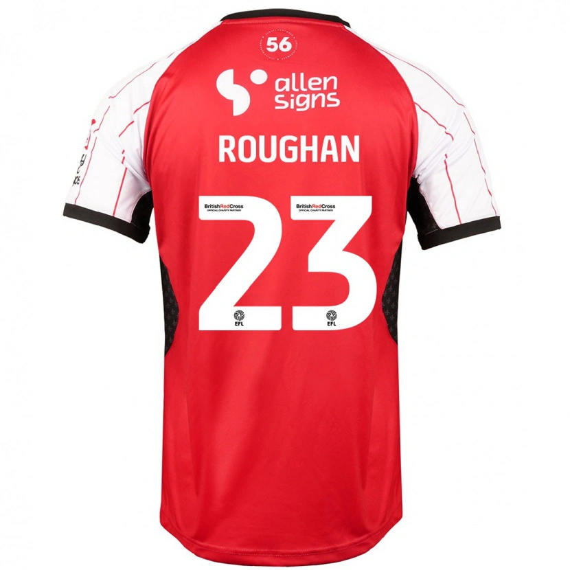 Danxen Hombre Camiseta Sean Roughan #23 Blanco 1ª Equipación 2024/25 La Camisa México