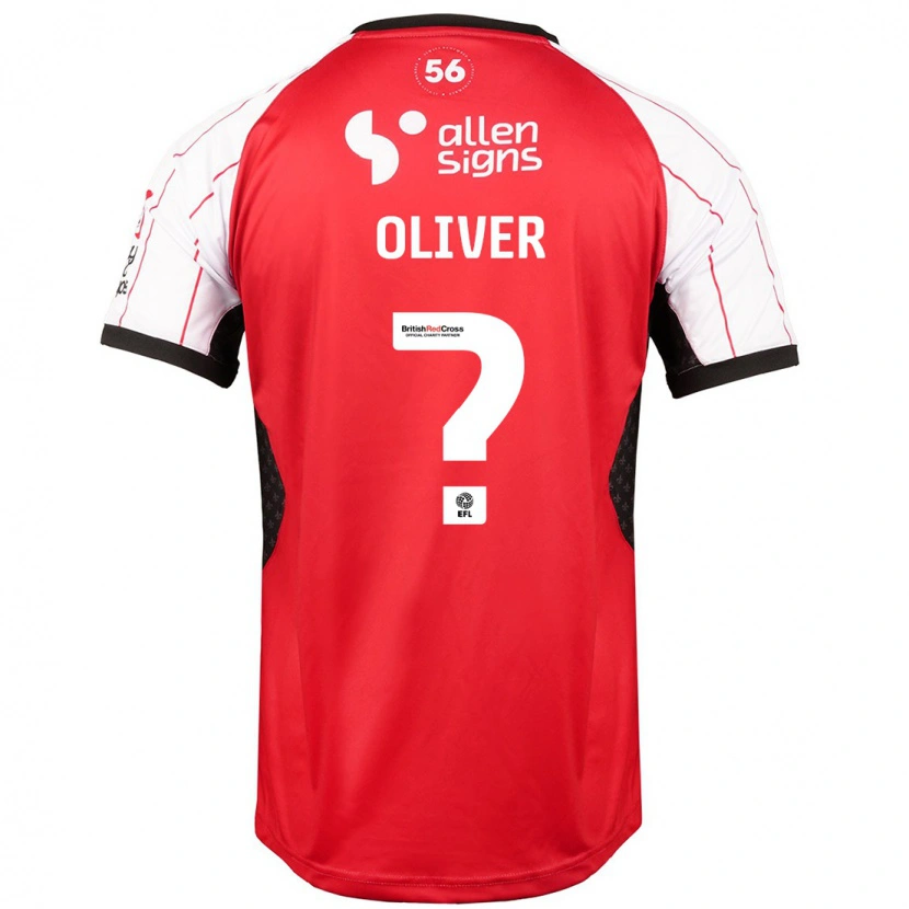 Danxen Hombre Camiseta Denny Oliver #0 Blanco 1ª Equipación 2024/25 La Camisa México