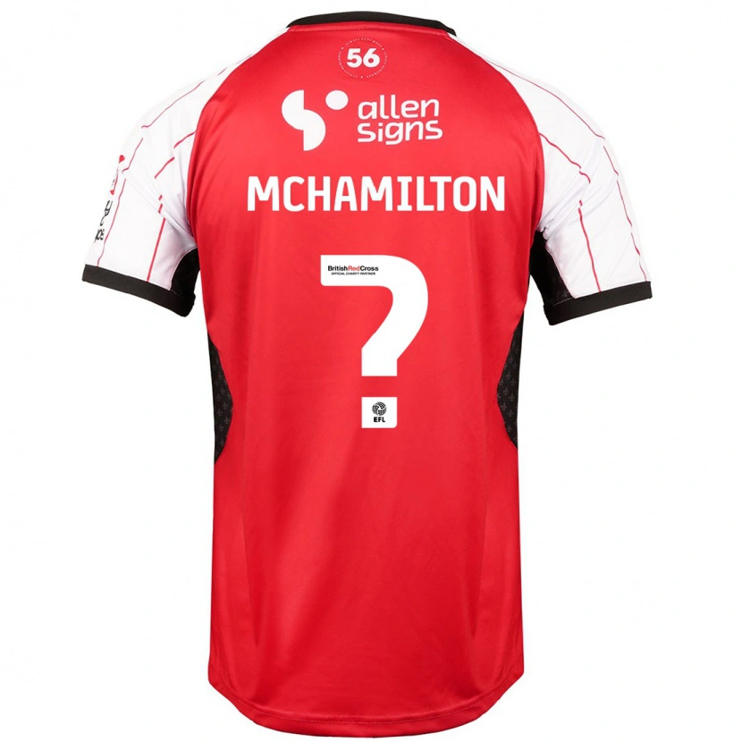 Danxen Hombre Camiseta Toni Mchamilton #0 Blanco 1ª Equipación 2024/25 La Camisa México