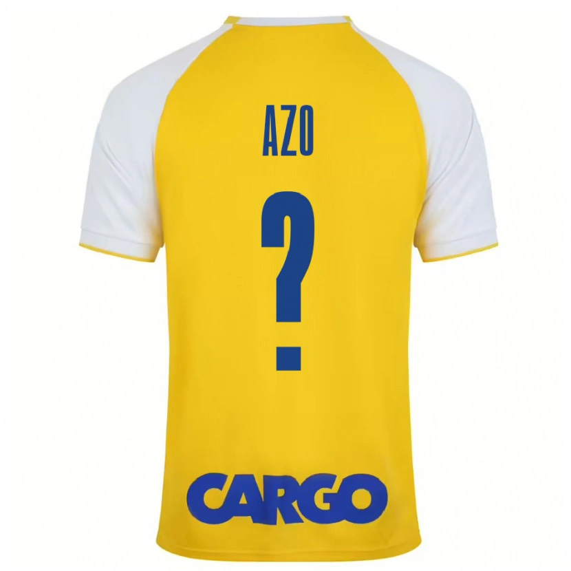 Danxen Hombre Camiseta Ori Azo #0 Amarillo Blanco 1ª Equipación 2024/25 La Camisa México