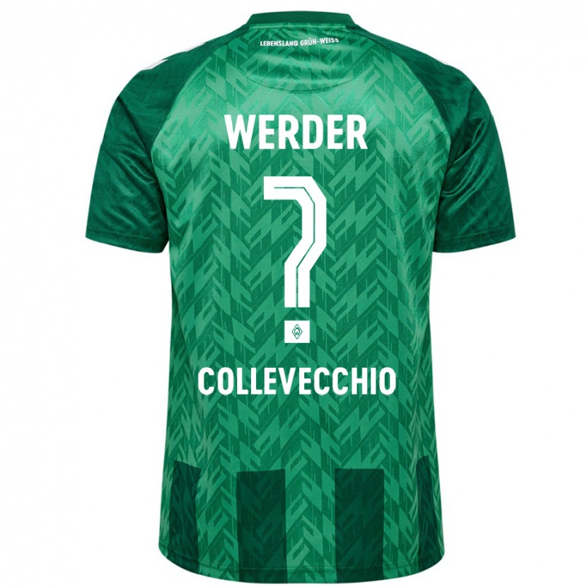 Danxen Hombre Camiseta Tomás Collevecchio #0 Verde 1ª Equipación 2024/25 La Camisa México