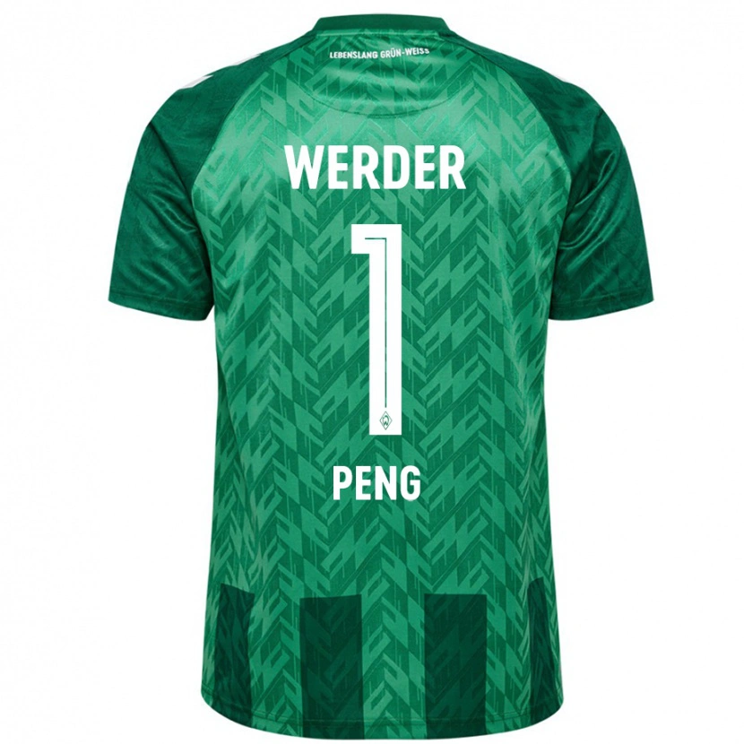 Danxen Hombre Camiseta Livia Peng #1 Verde 1ª Equipación 2024/25 La Camisa México