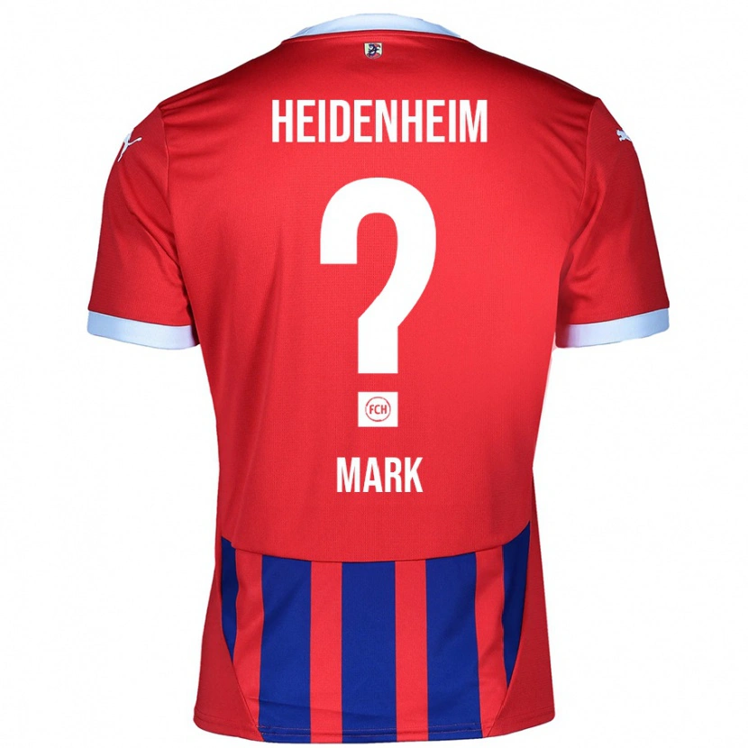 Danxen Hombre Camiseta Felix Mark #0 Rojo Azul 1ª Equipación 2024/25 La Camisa México