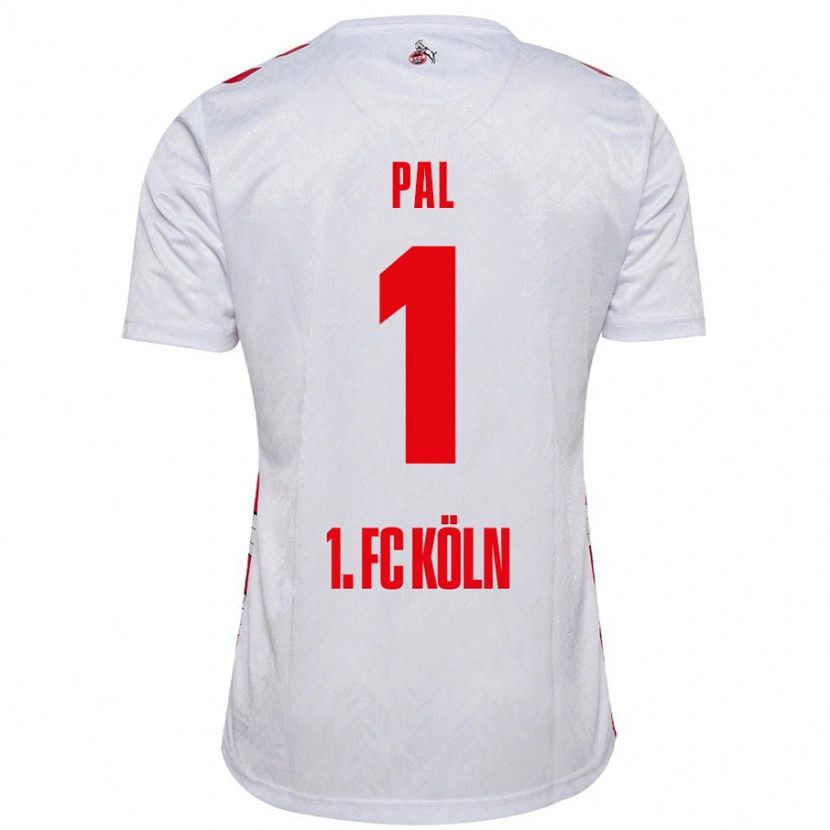 Danxen Hombre Camiseta Jasmin Pal #1 Blanco Rojo 1ª Equipación 2024/25 La Camisa México
