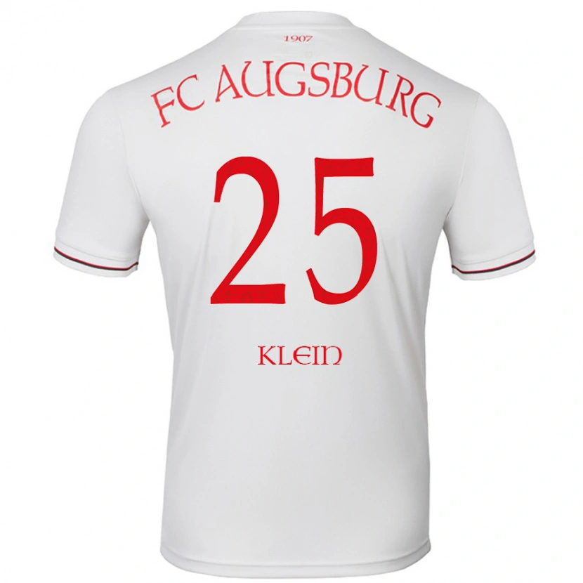 Danxen Hombre Camiseta Daniel Klein #25 Blanco 1ª Equipación 2024/25 La Camisa México