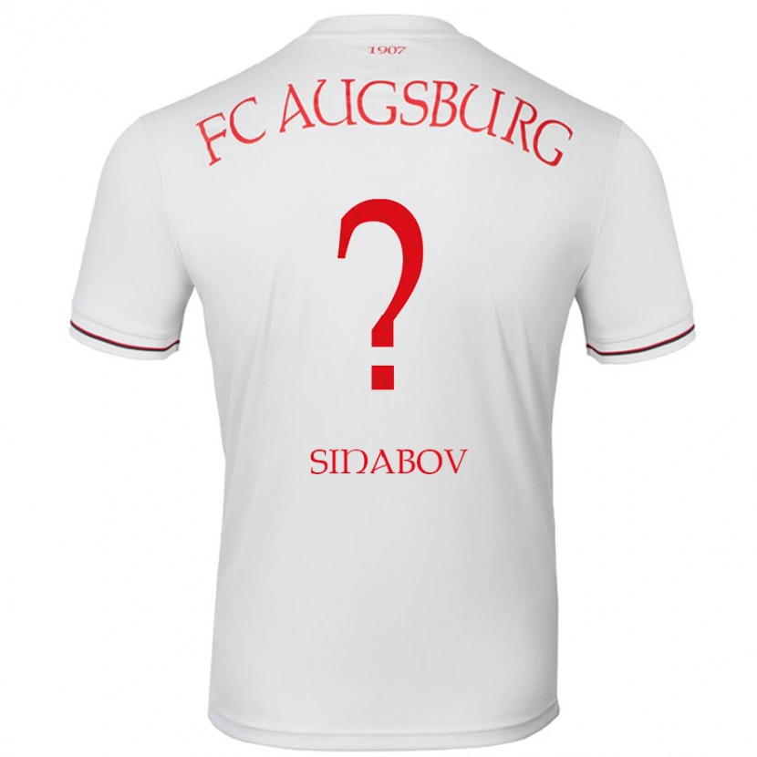 Danxen Hombre Camiseta Albert Sinabov #0 Blanco 1ª Equipación 2024/25 La Camisa México