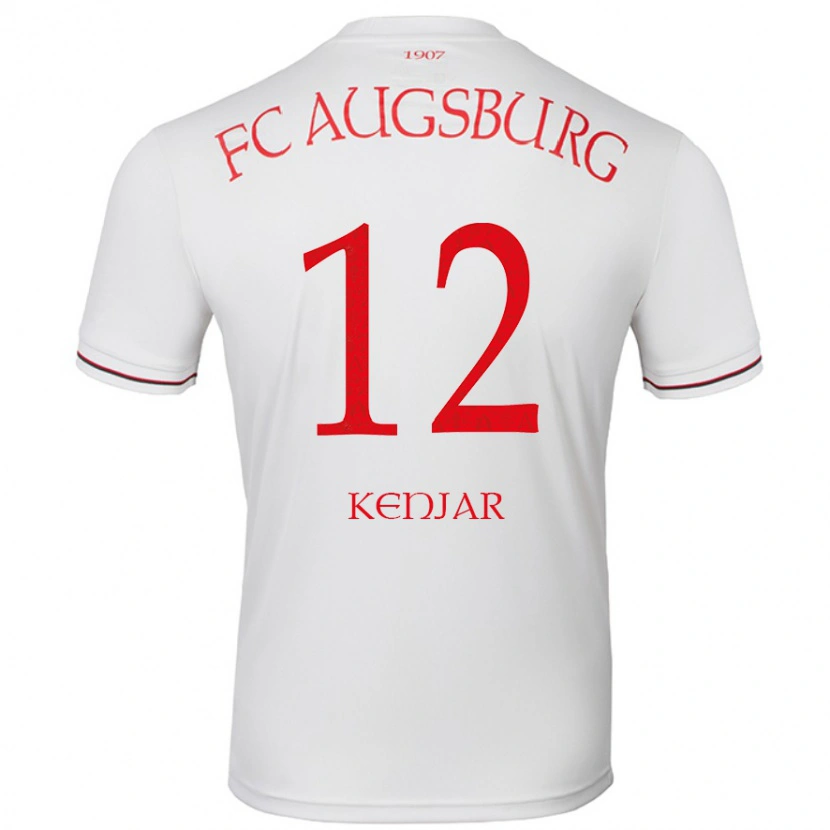 Danxen Hombre Camiseta Alen Kenjar #12 Blanco 1ª Equipación 2024/25 La Camisa México