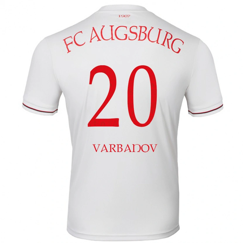 Danxen Hombre Camiseta Svetoslav Varbanov #20 Blanco 1ª Equipación 2024/25 La Camisa México