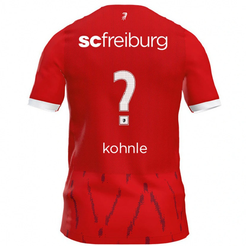 Danxen Hombre Camiseta Milo Kohnle #0 Rojo 1ª Equipación 2024/25 La Camisa México