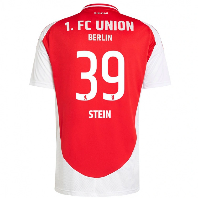 Danxen Hombre Camiseta Yannic Stein #39 Rojo Blanco 1ª Equipación 2024/25 La Camisa México