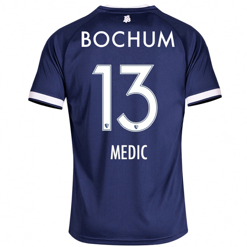 Danxen Hombre Camiseta Jakov Medic #13 Azul Oscuro 1ª Equipación 2024/25 La Camisa México