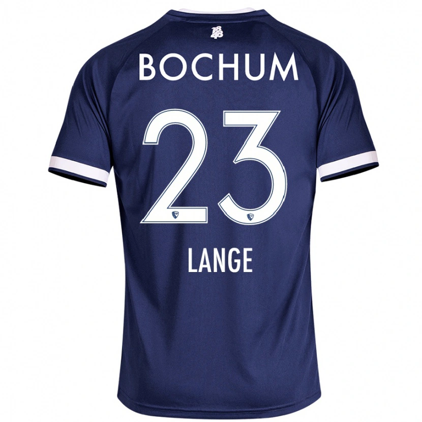 Danxen Hombre Camiseta Nina Lange #23 Azul Oscuro 1ª Equipación 2024/25 La Camisa México