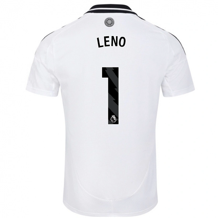Danxen Hombre Camiseta Bernd Leno #1 Blanco 1ª Equipación 2024/25 La Camisa México