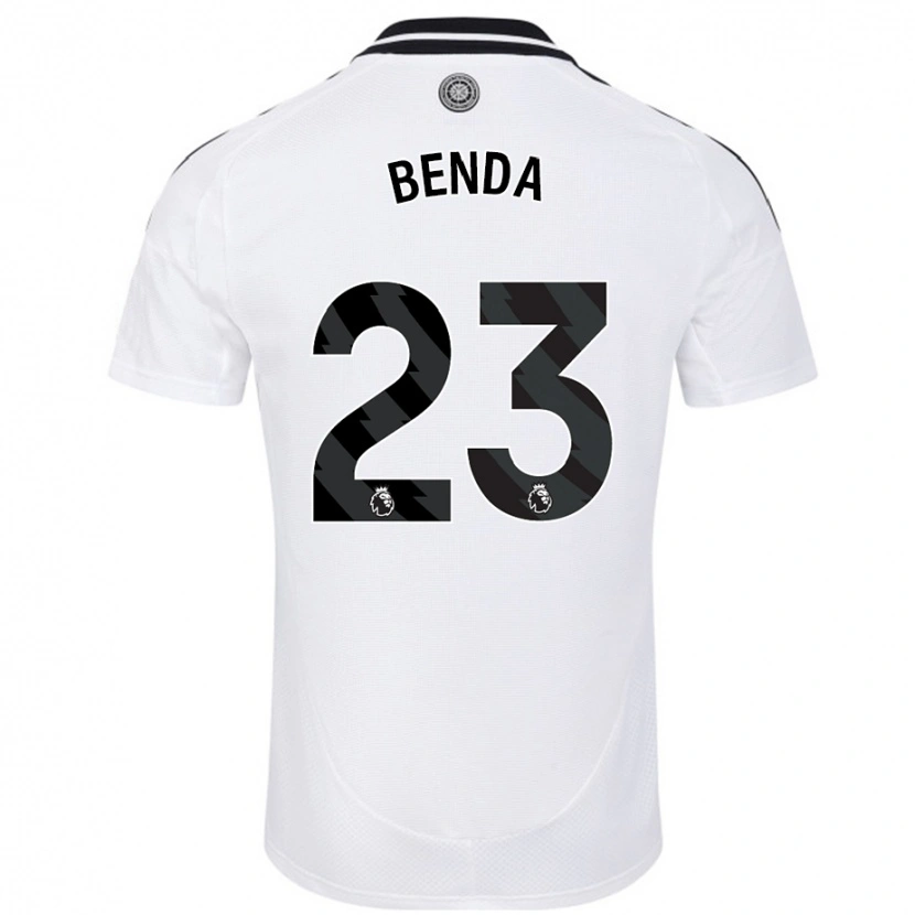 Danxen Hombre Camiseta Steven Benda #23 Blanco 1ª Equipación 2024/25 La Camisa México