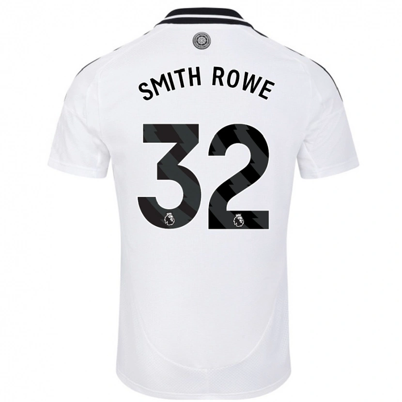 Danxen Hombre Camiseta Emile Smith Rowe #32 Blanco 1ª Equipación 2024/25 La Camisa México