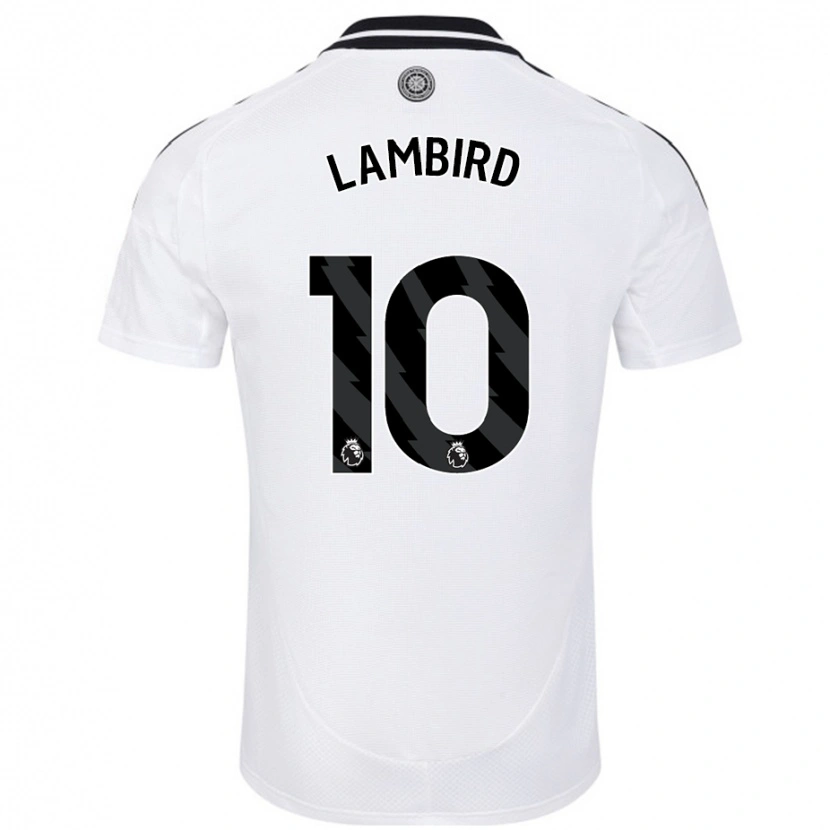 Danxen Hombre Camiseta Lilly Lambird #10 Blanco 1ª Equipación 2024/25 La Camisa México