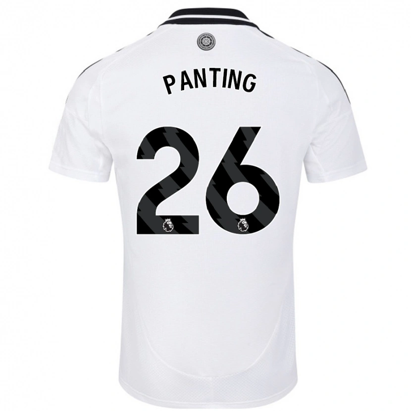 Danxen Hombre Camiseta Rachel Panting #26 Blanco 1ª Equipación 2024/25 La Camisa México