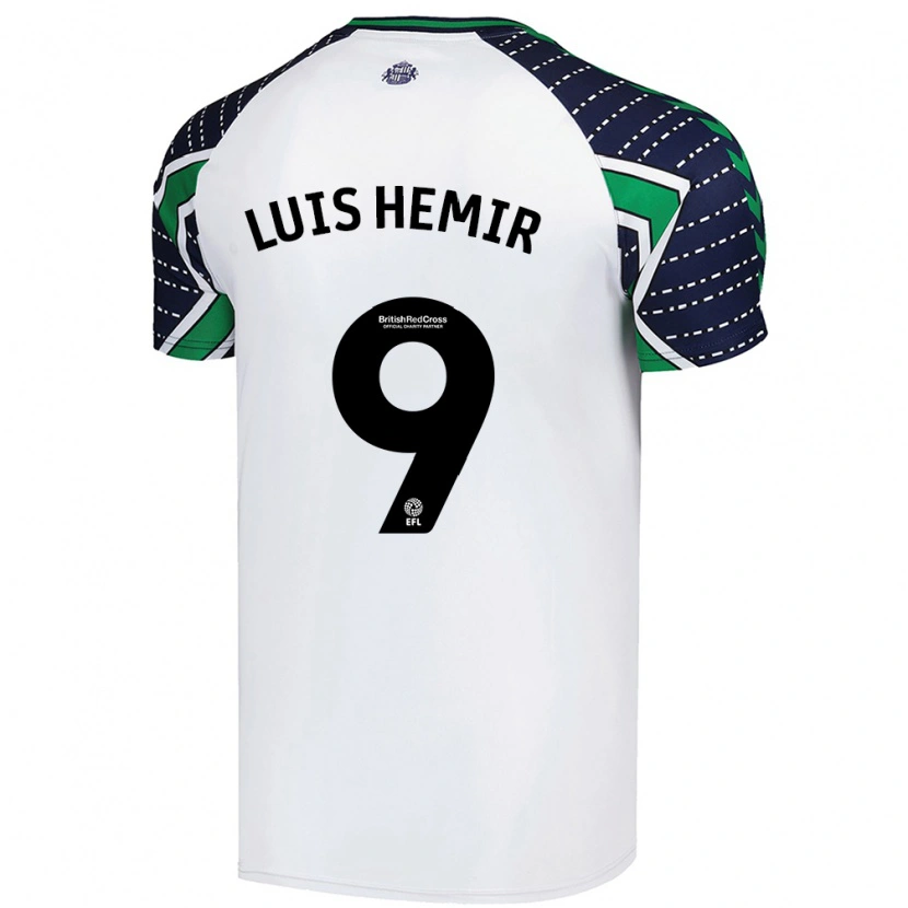 Danxen Hombre Camiseta Luís Semedo #9 Blanco 2ª Equipación 2024/25 La Camisa México