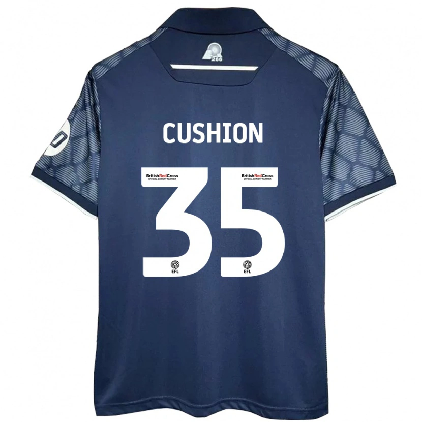 Danxen Hombre Camiseta Owen Cushion #35 Negro 2ª Equipación 2024/25 La Camisa México