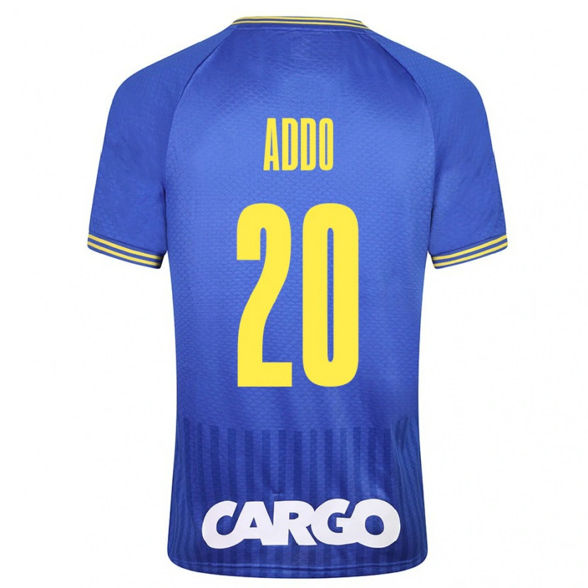 Danxen Hombre Camiseta Henry Addo #20 Blanco 2ª Equipación 2024/25 La Camisa México