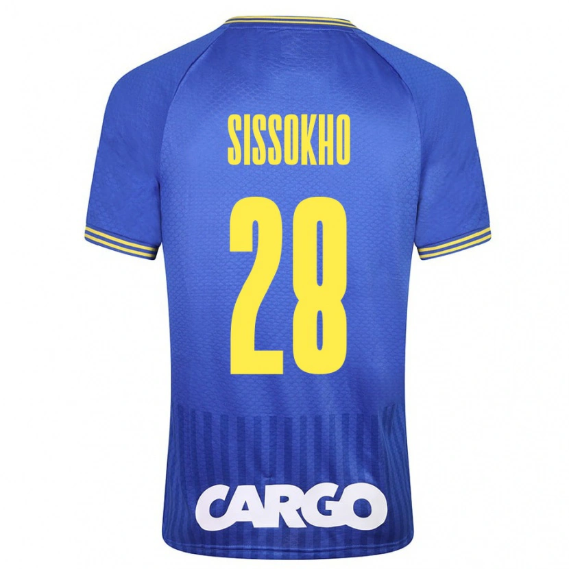Danxen Hombre Camiseta Issouf Sissokho #28 Blanco 2ª Equipación 2024/25 La Camisa México