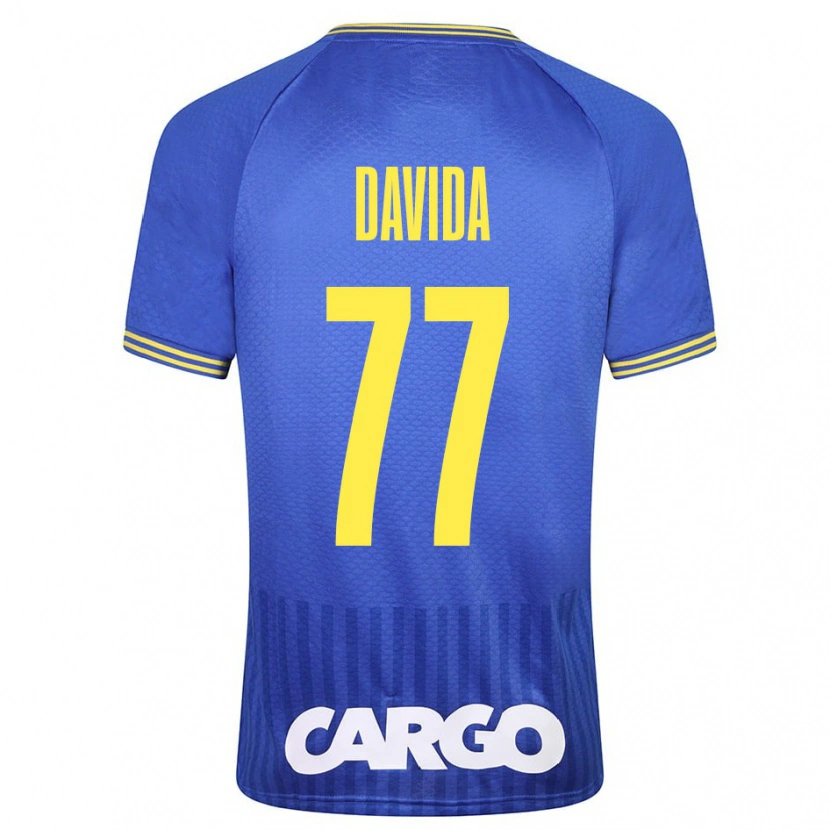 Danxen Hombre Camiseta Osher Davida #77 Blanco 2ª Equipación 2024/25 La Camisa México