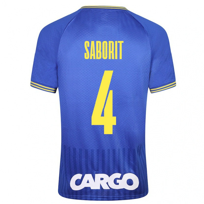 Danxen Hombre Camiseta Enric Saborit #4 Blanco 2ª Equipación 2024/25 La Camisa México