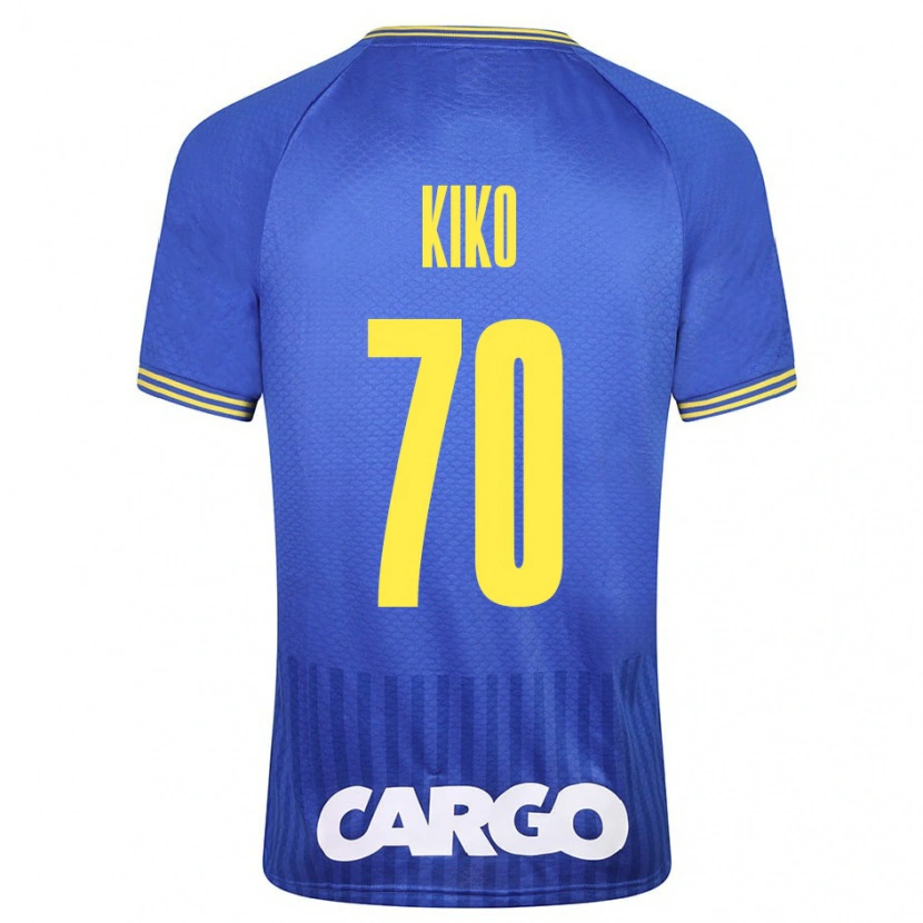 Danxen Hombre Camiseta Kiko Bondoso #70 Blanco 2ª Equipación 2024/25 La Camisa México