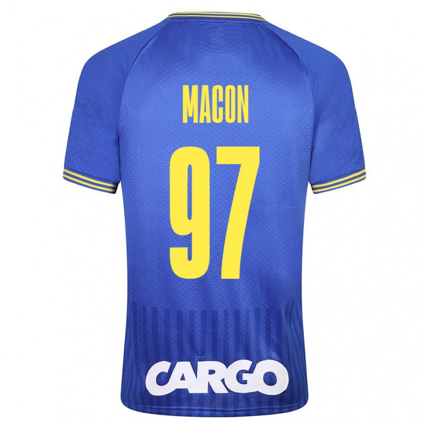 Danxen Hombre Camiseta Yvann Maçon #97 Blanco 2ª Equipación 2024/25 La Camisa México