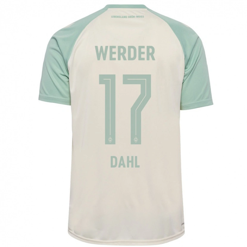 Danxen Hombre Camiseta Amira Dahl #17 Blanquecino Verde Claro 2ª Equipación 2024/25 La Camisa México