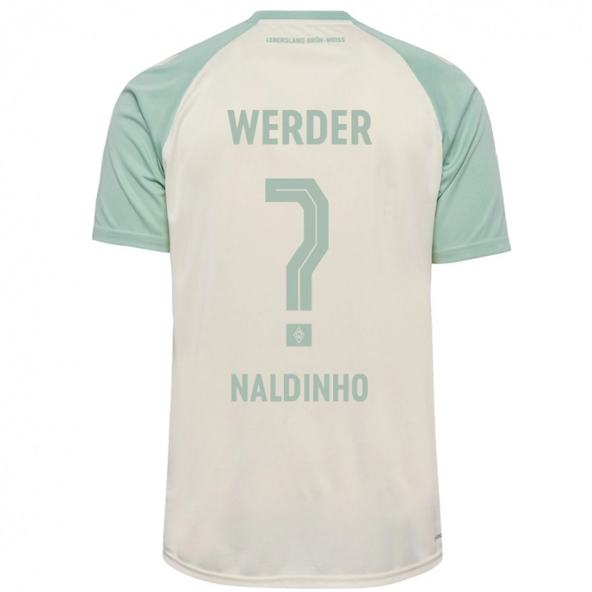 Danxen Hombre Camiseta Naldinho #0 Blanquecino Verde Claro 2ª Equipación 2024/25 La Camisa México