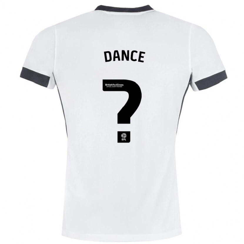Danxen Hombre Camiseta Morgan Dance #0 Blanco Negro 2ª Equipación 2024/25 La Camisa México