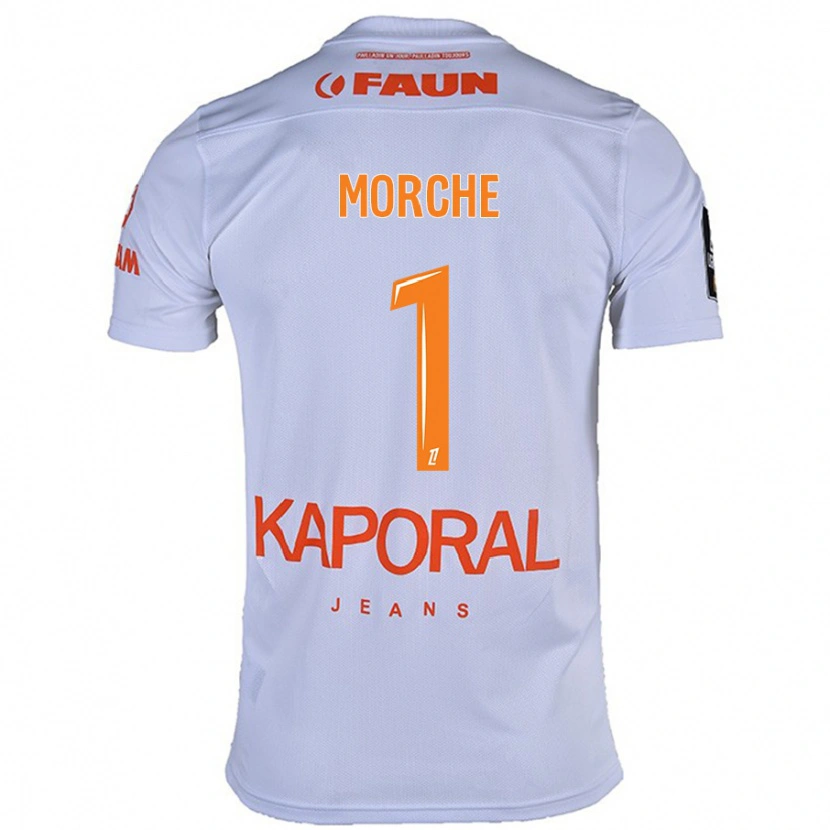 Danxen Hombre Camiseta Cosette Morché #1 Blanco 2ª Equipación 2024/25 La Camisa México