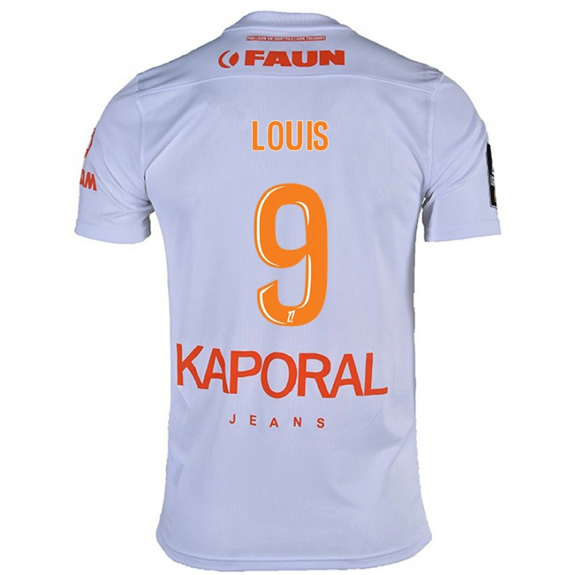 Danxen Hombre Camiseta Kethna Louis #9 Blanco 2ª Equipación 2024/25 La Camisa México
