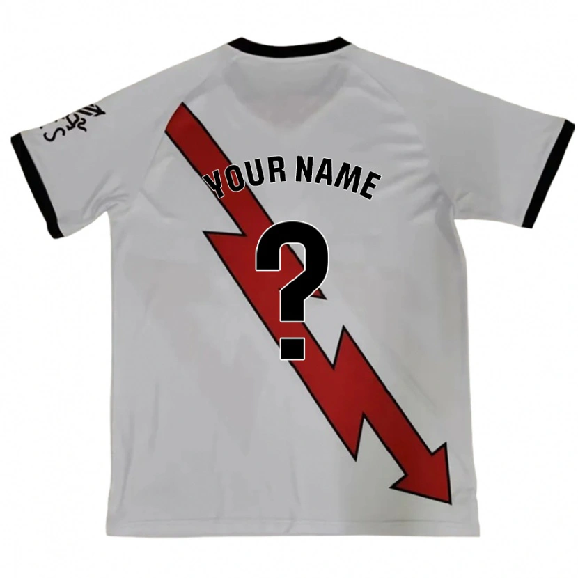 Danxen Hombre Camiseta Su Nombre #0 Rojo 2ª Equipación 2024/25 La Camisa México