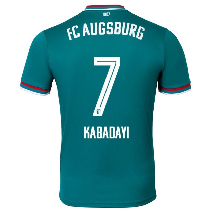 Danxen Hombre Camiseta Yusuf Kabadayi #7 Verde Oscuro 2ª Equipación 2024/25 La Camisa México