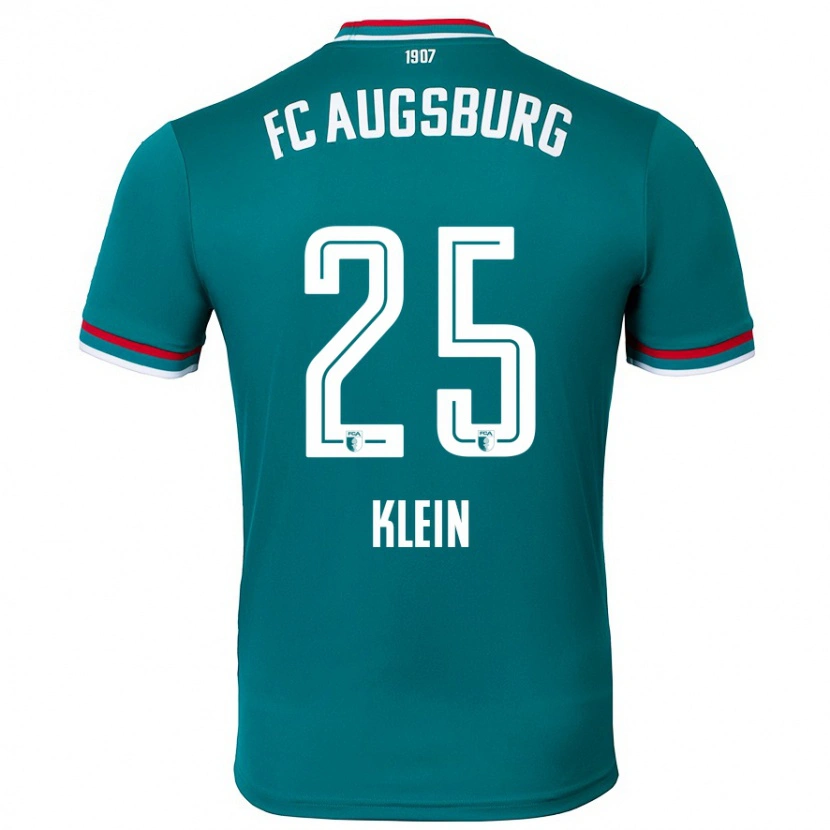 Danxen Hombre Camiseta Daniel Klein #25 Verde Oscuro 2ª Equipación 2024/25 La Camisa México