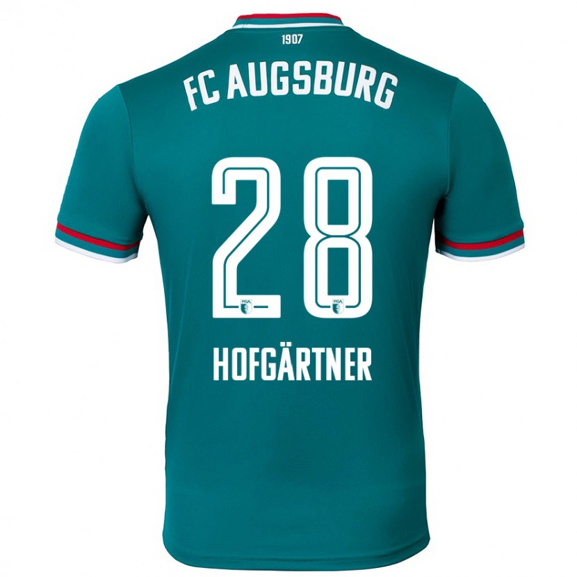 Danxen Hombre Camiseta Hendrik Hofgärtner #28 Verde Oscuro 2ª Equipación 2024/25 La Camisa México