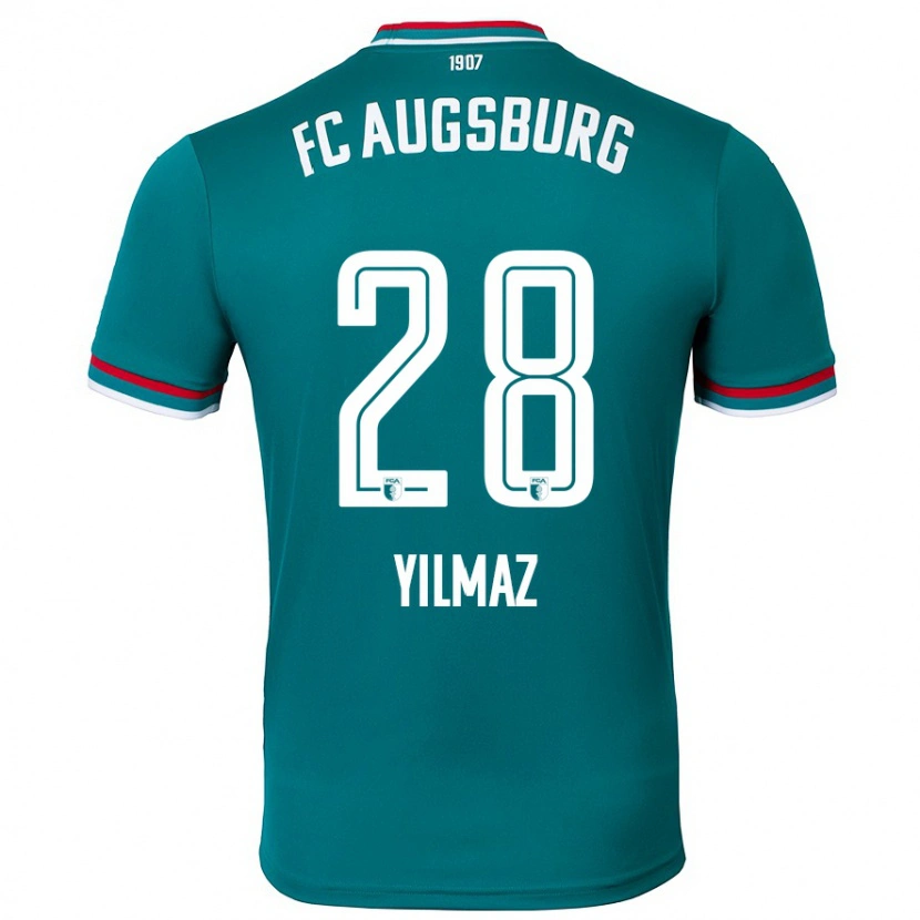 Danxen Hombre Camiseta Tuna Yilmaz #28 Verde Oscuro 2ª Equipación 2024/25 La Camisa México