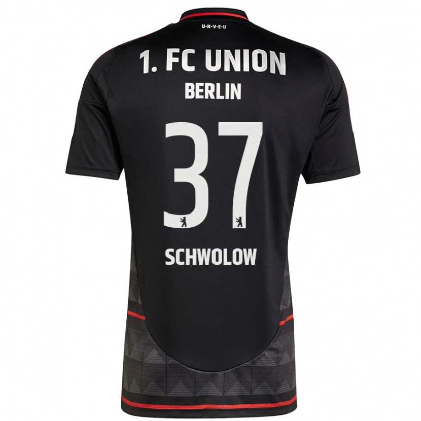 Danxen Hombre Camiseta Alexander Schwolow #37 Negro 2ª Equipación 2024/25 La Camisa México