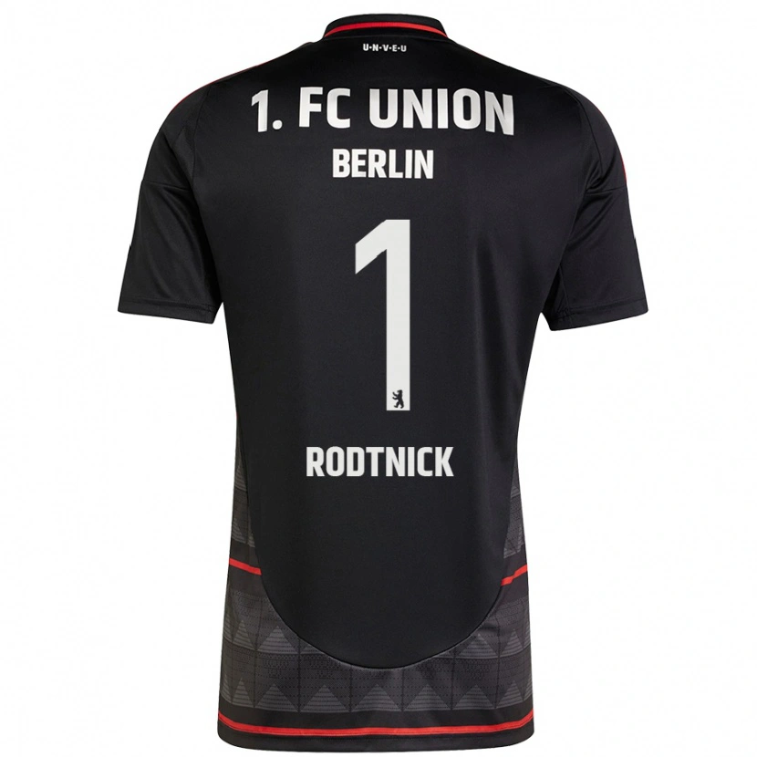 Danxen Hombre Camiseta Jaden Rodtnick #1 Negro 2ª Equipación 2024/25 La Camisa México