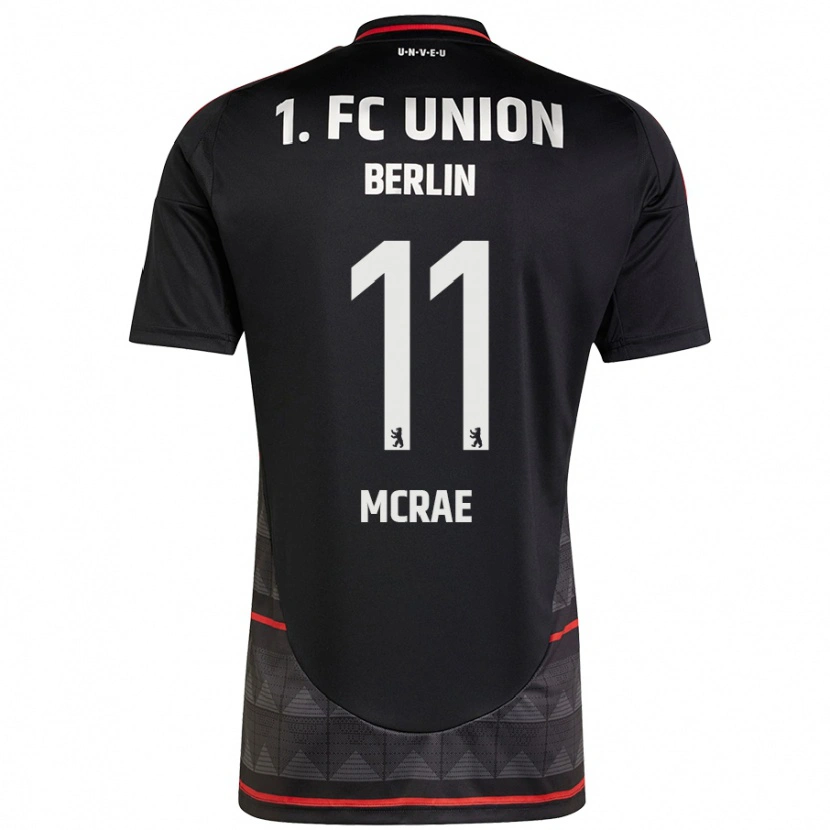 Danxen Hombre Camiseta Dylan Mcrae #11 Negro 2ª Equipación 2024/25 La Camisa México