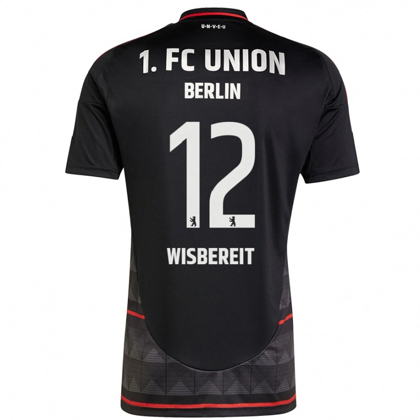 Danxen Hombre Camiseta Tom Wisbereit #12 Negro 2ª Equipación 2024/25 La Camisa México