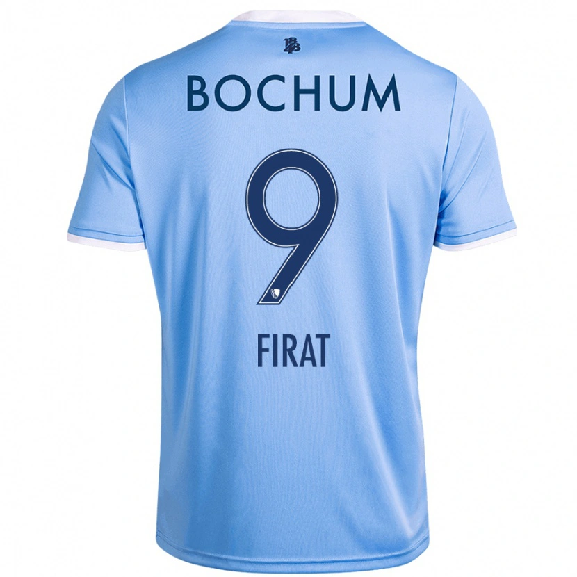 Danxen Hombre Camiseta Kaan Firat #9 Azul Cielo 2ª Equipación 2024/25 La Camisa México