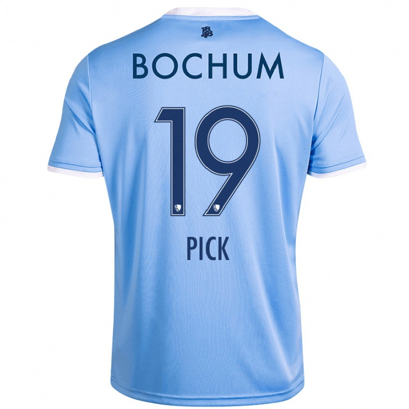 Danxen Hombre Camiseta Luis Pick #19 Azul Cielo 2ª Equipación 2024/25 La Camisa México